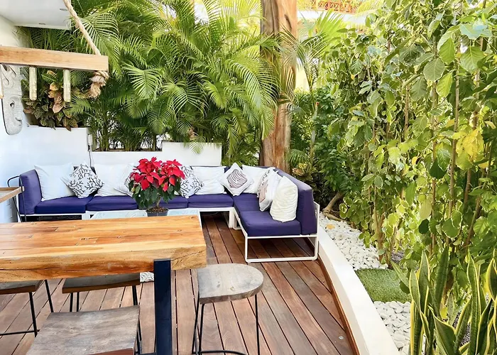 Apartment Luxury Duplex 2br Pool & Garden View Quiet 30m From 5th Ave With Gym & Parking Playa del Carmen